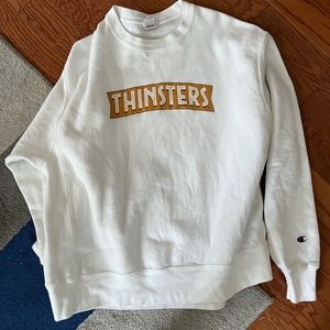 Champion Reverse Weave ‘Thinsters’ Cookies Sweatshirt.
